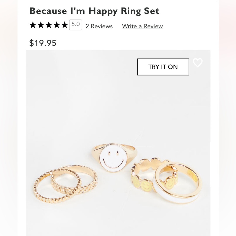 Altar’d State Ring Set